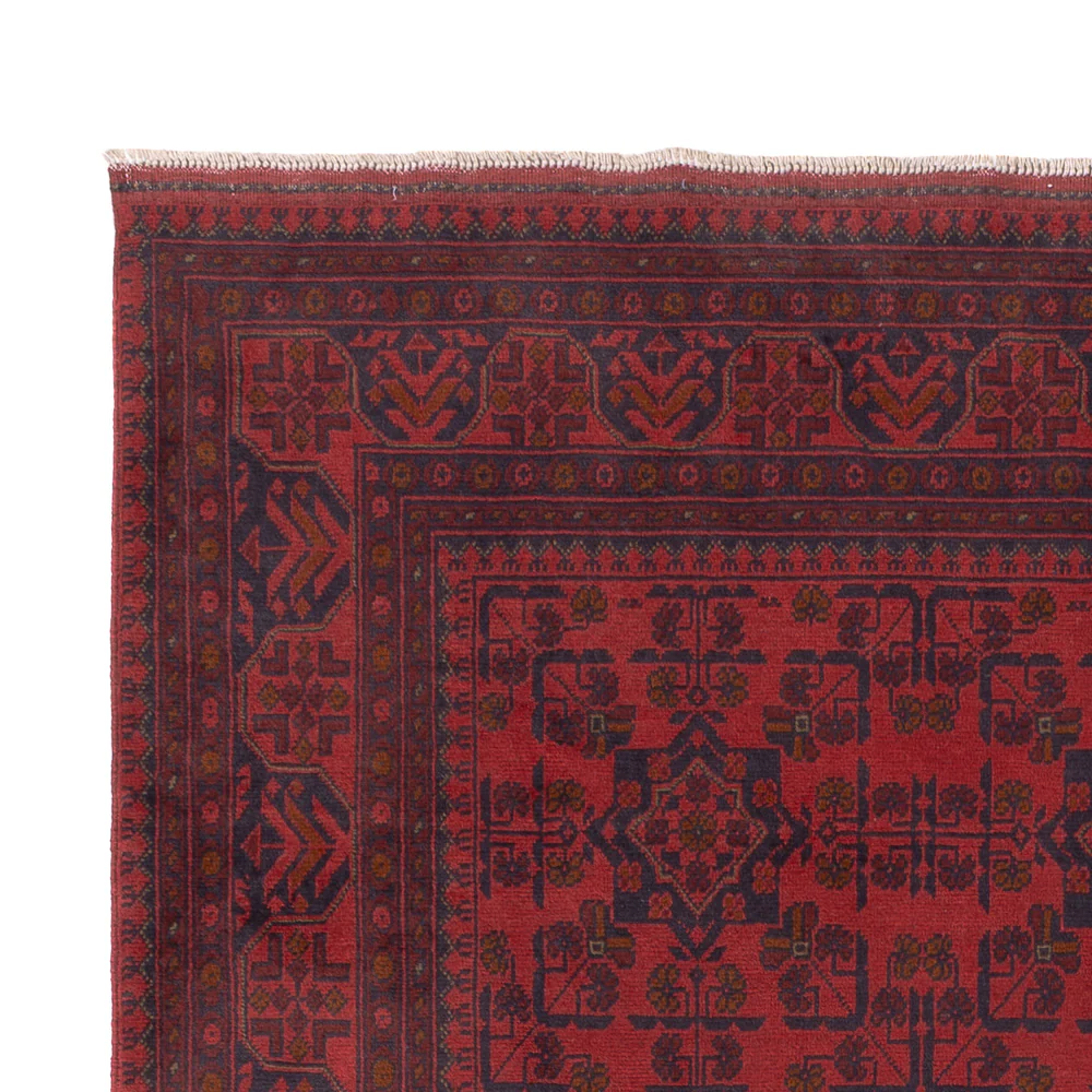 Afghan Teppich - Kunduz - 238 x 174 cm - rot - Image 3