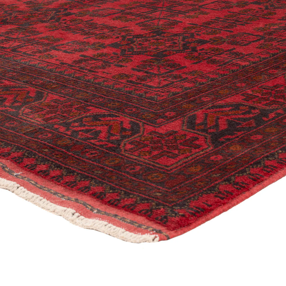 Afghan Teppich - Kunduz - 238 x 174 cm - rot - Image 4