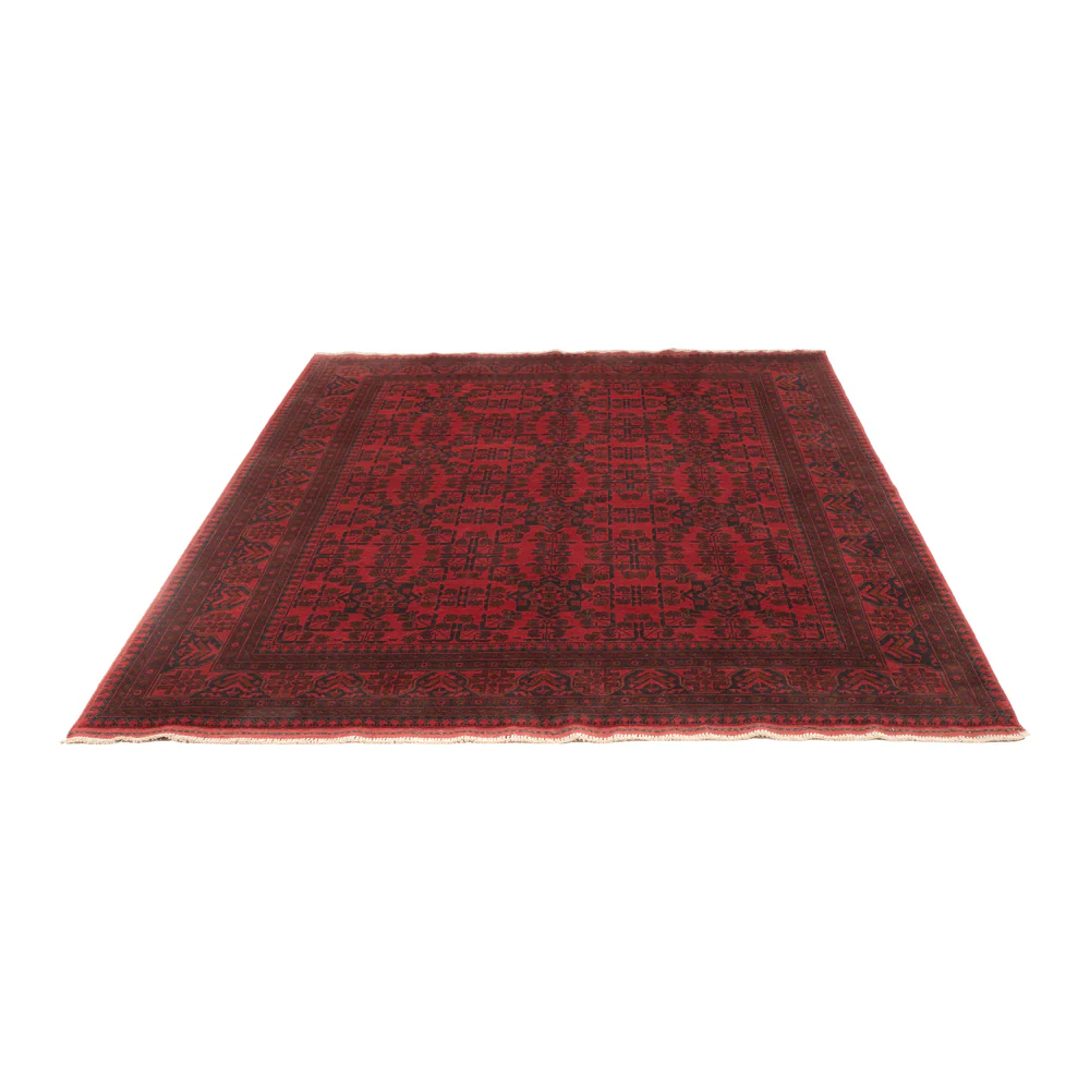 Afghan Teppich - Kunduz - 238 x 174 cm - rot - Image 6