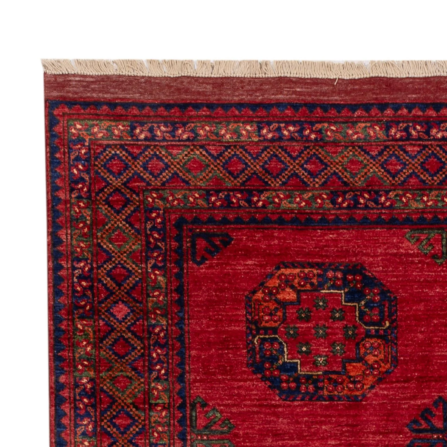 Afghan Teppich - Kunduz - 242 x 171 cm - rot - Image 3