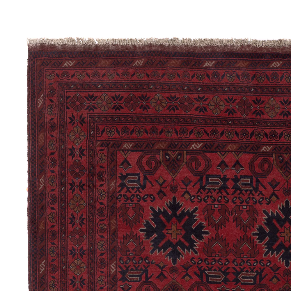 Afghan Teppich - Kunduz - 289 x 200 cm - rot - Image 3