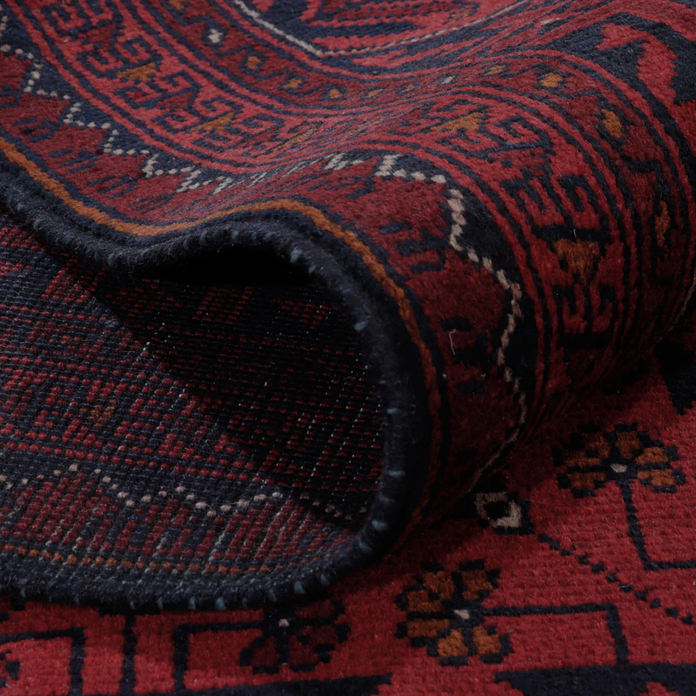 Afghan Teppich - Kunduz - 291 x 205 cm - rot - Image 5