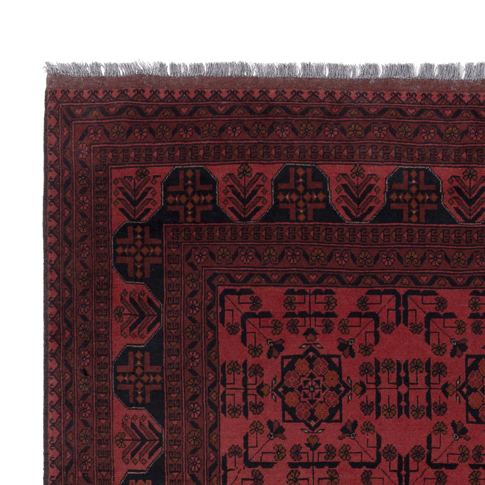 Afghan Teppich - Kunduz - 292 x 196 cm - rot - Image 3