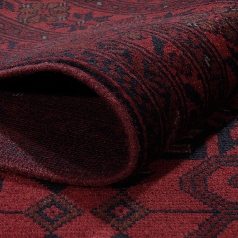 Afghan Teppich - Kunduz - 294 x 199 cm - rot - Image 5