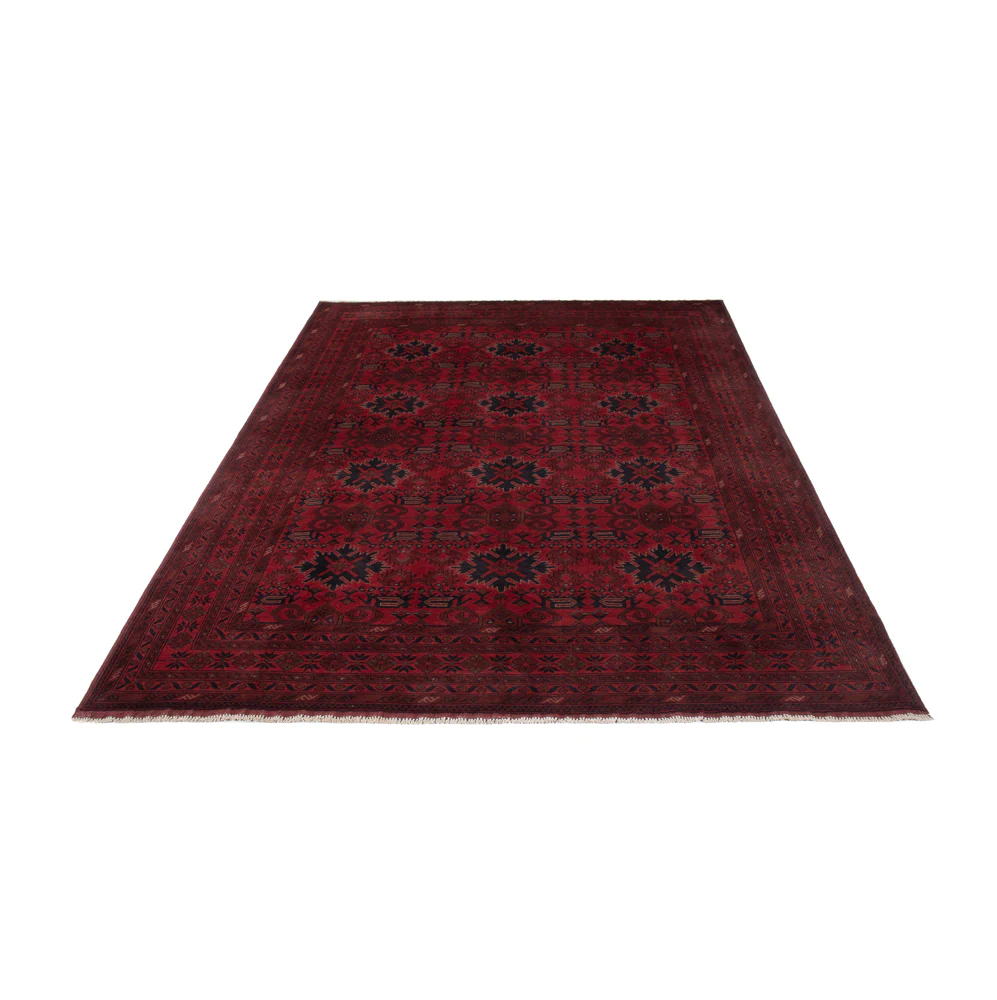 Afghan Teppich - Kunduz - 294 x 199 cm - rot - Image 6