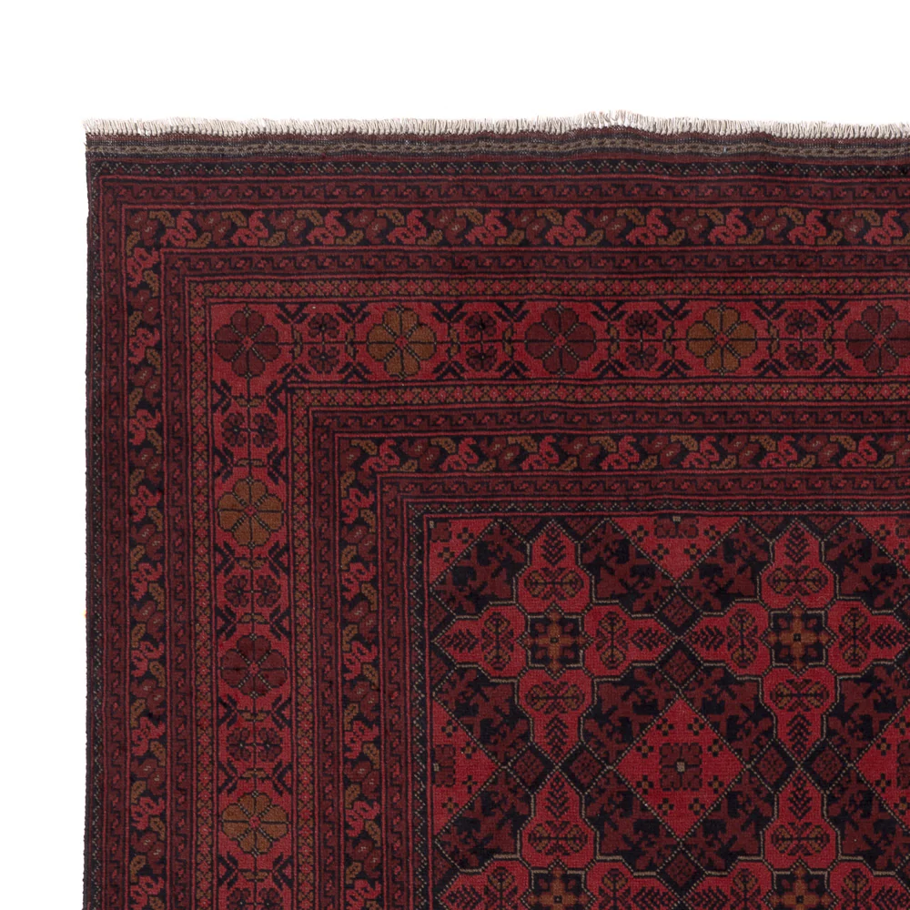 Afghan Teppich - Kunduz - 295 x 197 cm - rot - Image 3