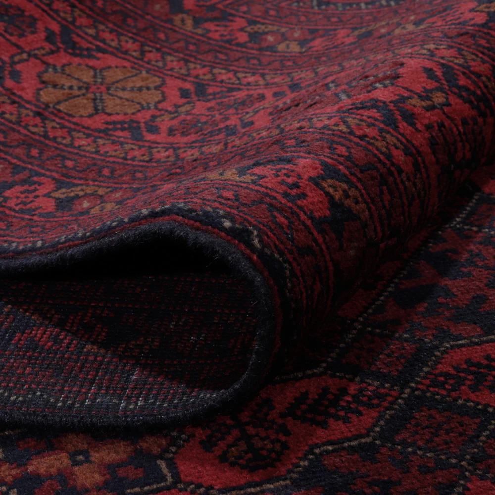 Afghan Teppich - Kunduz - 295 x 197 cm - rot - Image 5
