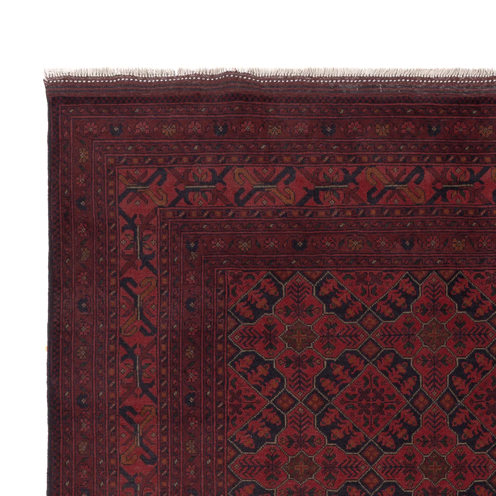 Afghan Teppich - Kunduz - 296 x 200 cm - rot - Image 3