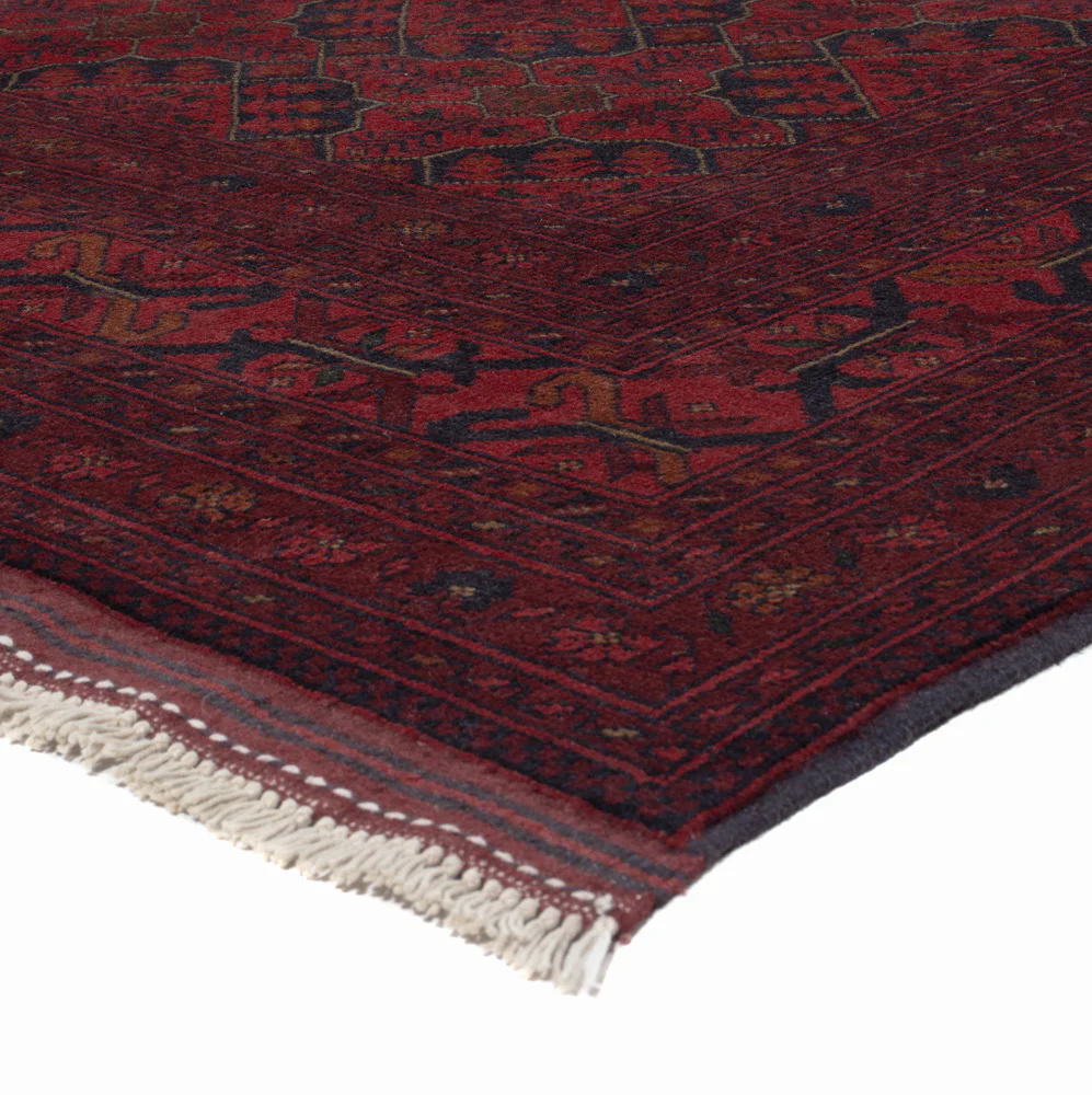 Afghan Teppich - Kunduz - 296 x 200 cm - rot - Image 4