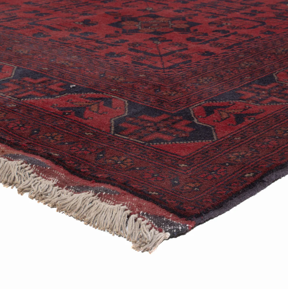 Afghan Teppich - Kunduz - 296 x 204 cm - rot - Image 4