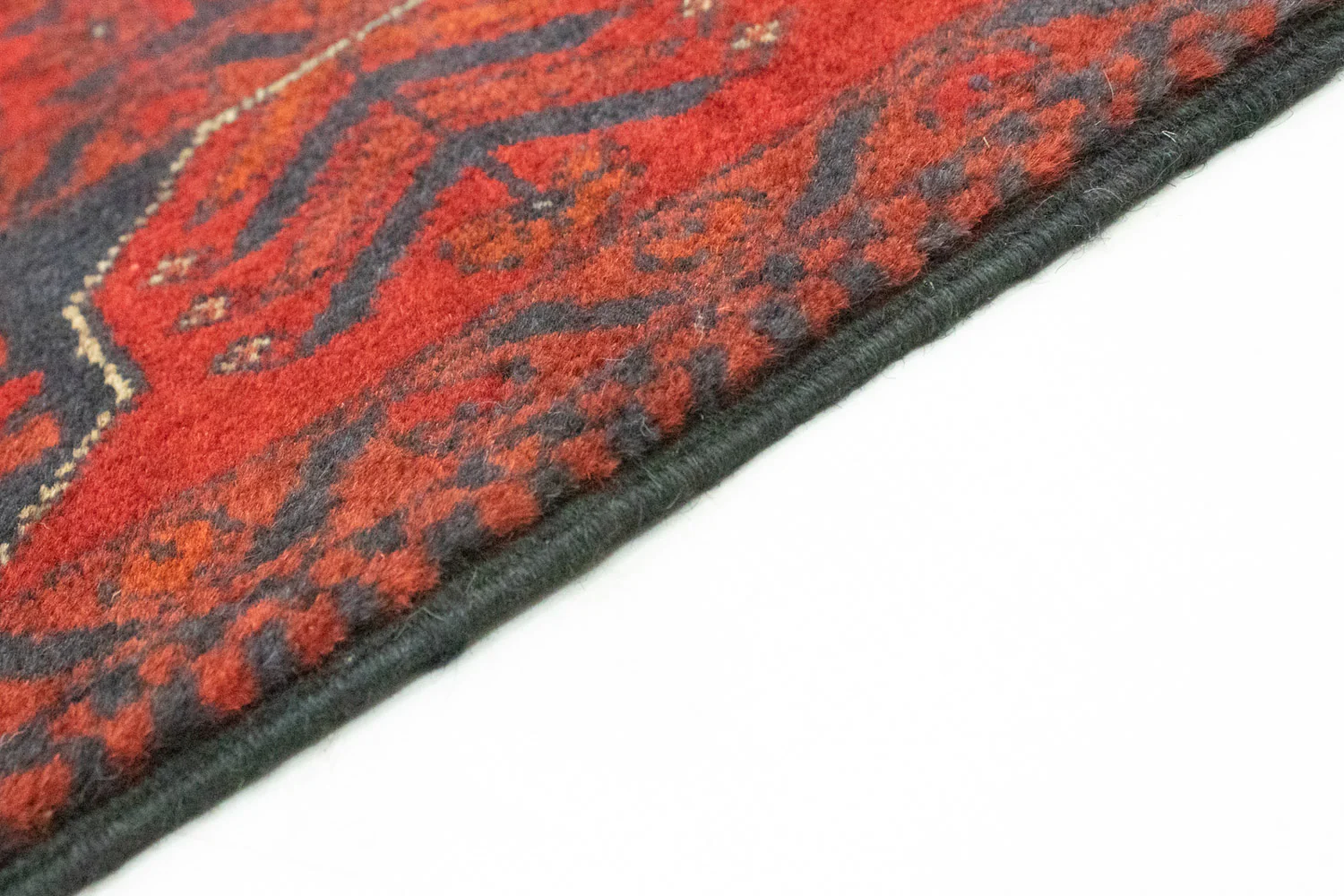 Afghan Teppich - Kunduz 296 x 77 cm - rot - Image 3