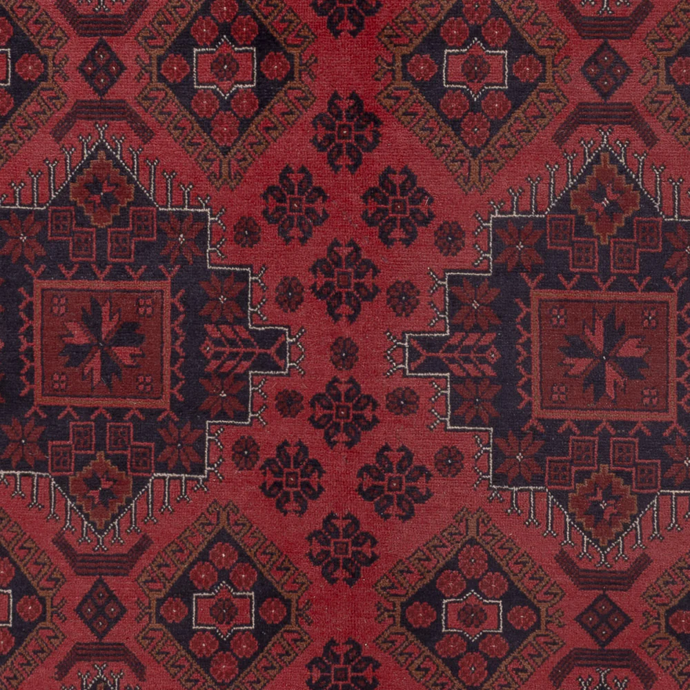 Afghan Teppich - Kunduz - 297 x 205 cm - rot - Image 2