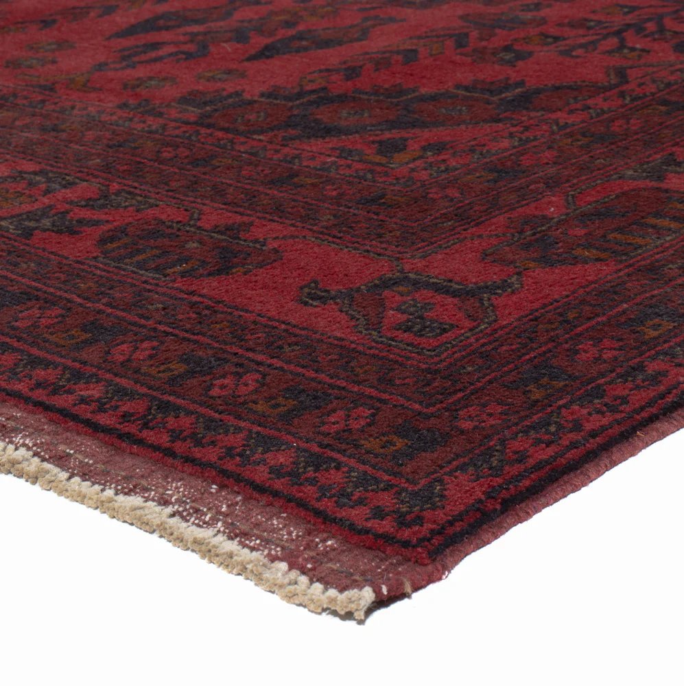 Afghan Teppich - Kunduz - 300 x 200 cm - rot - Image 4