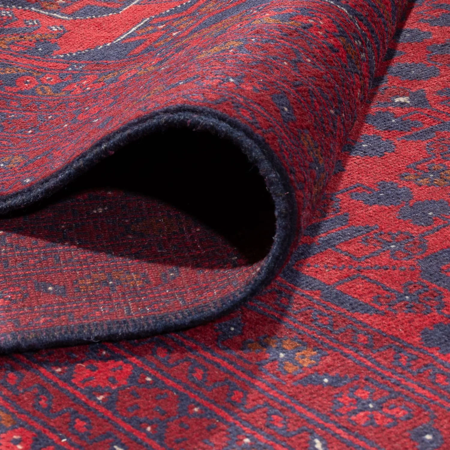 Afghan Teppich - Kunduz - 397 x 313 cm - rot - Image 4