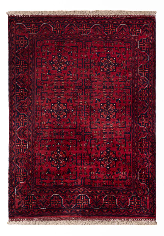 Afghan Teppich 138x101cm - Orientteppich