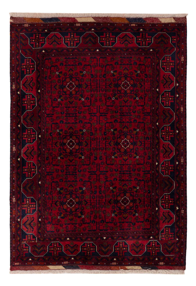 Afghan Teppich 139x100cm - Orientteppich