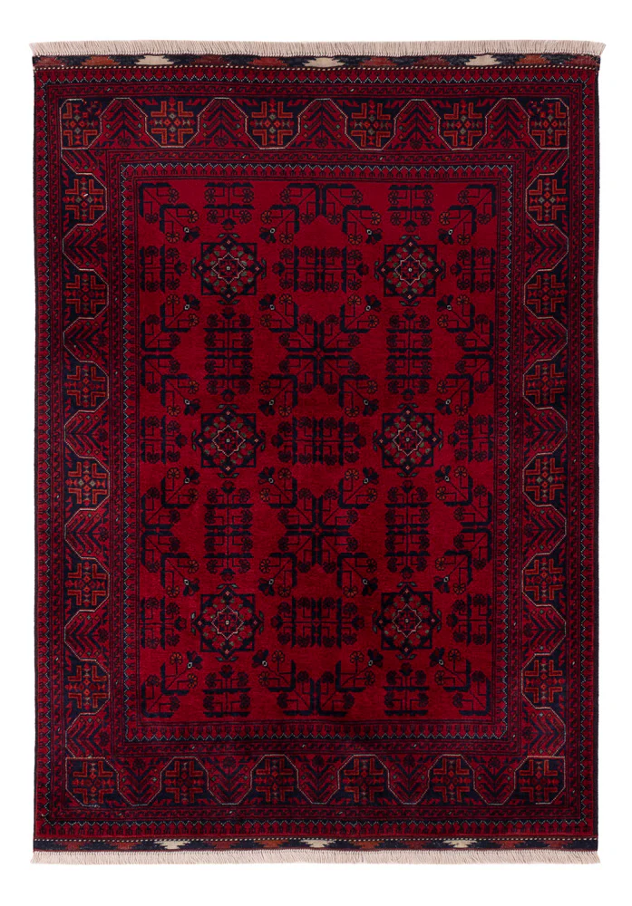 Afghan Teppich 141x100cm - Orientteppich