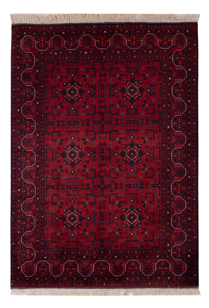 Afghan Teppich 141x99cm - Orientteppich