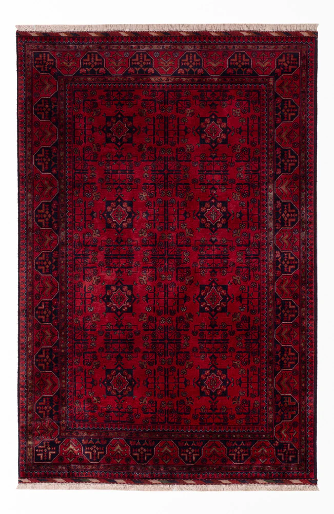 Afghan Teppich 150x98cm - Orientteppich