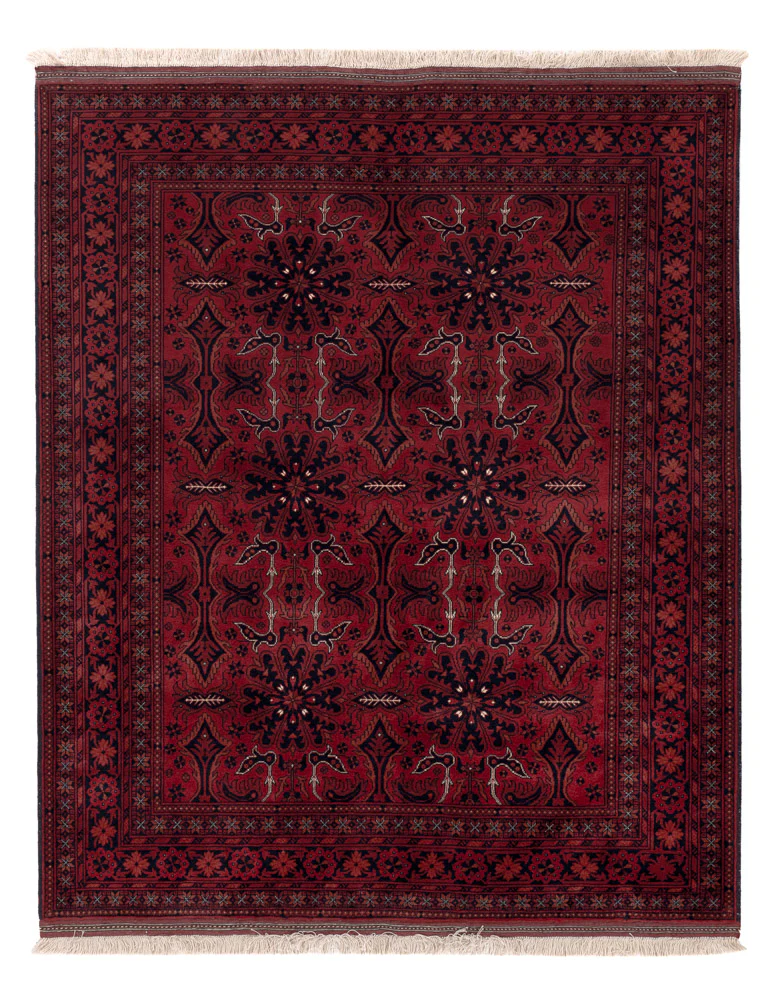 Afghan Teppich 187x150cm - Orientteppich