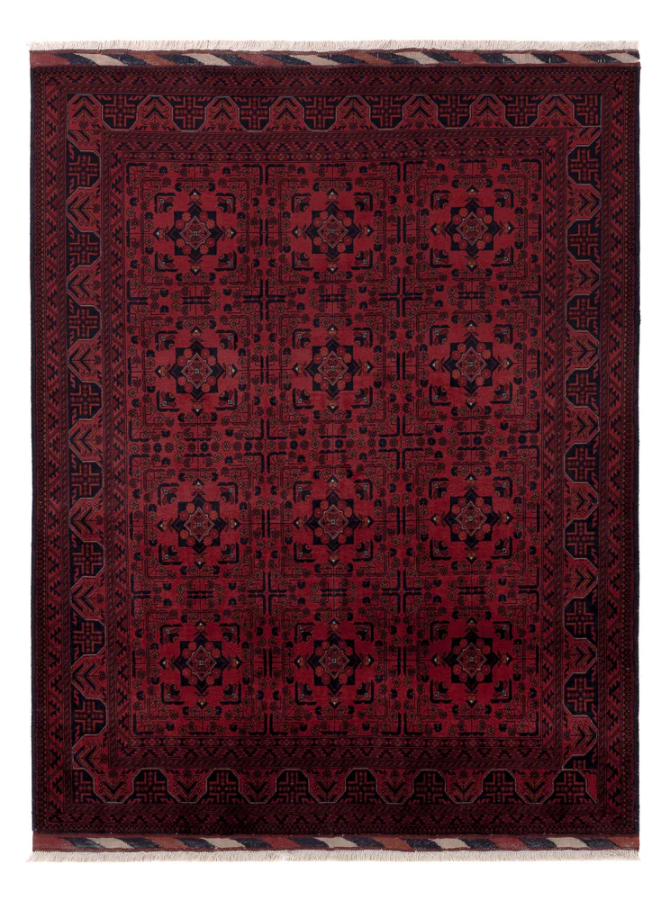 Afghan Teppich 192x150cm - Orientteppich