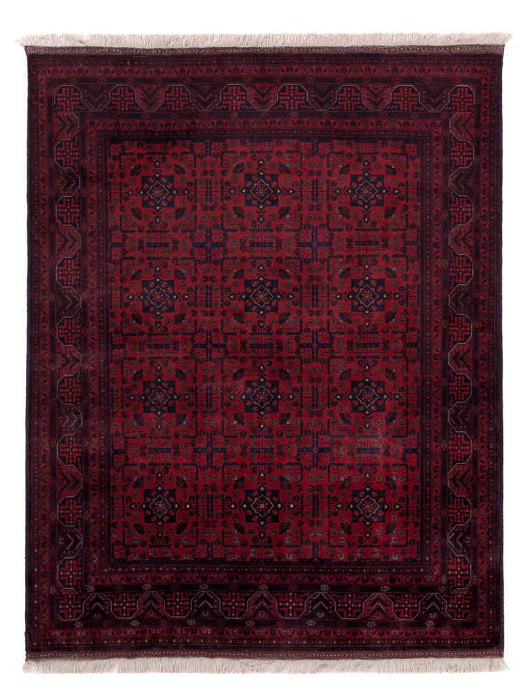 Afghan Teppich 194x150cm - Orientteppich