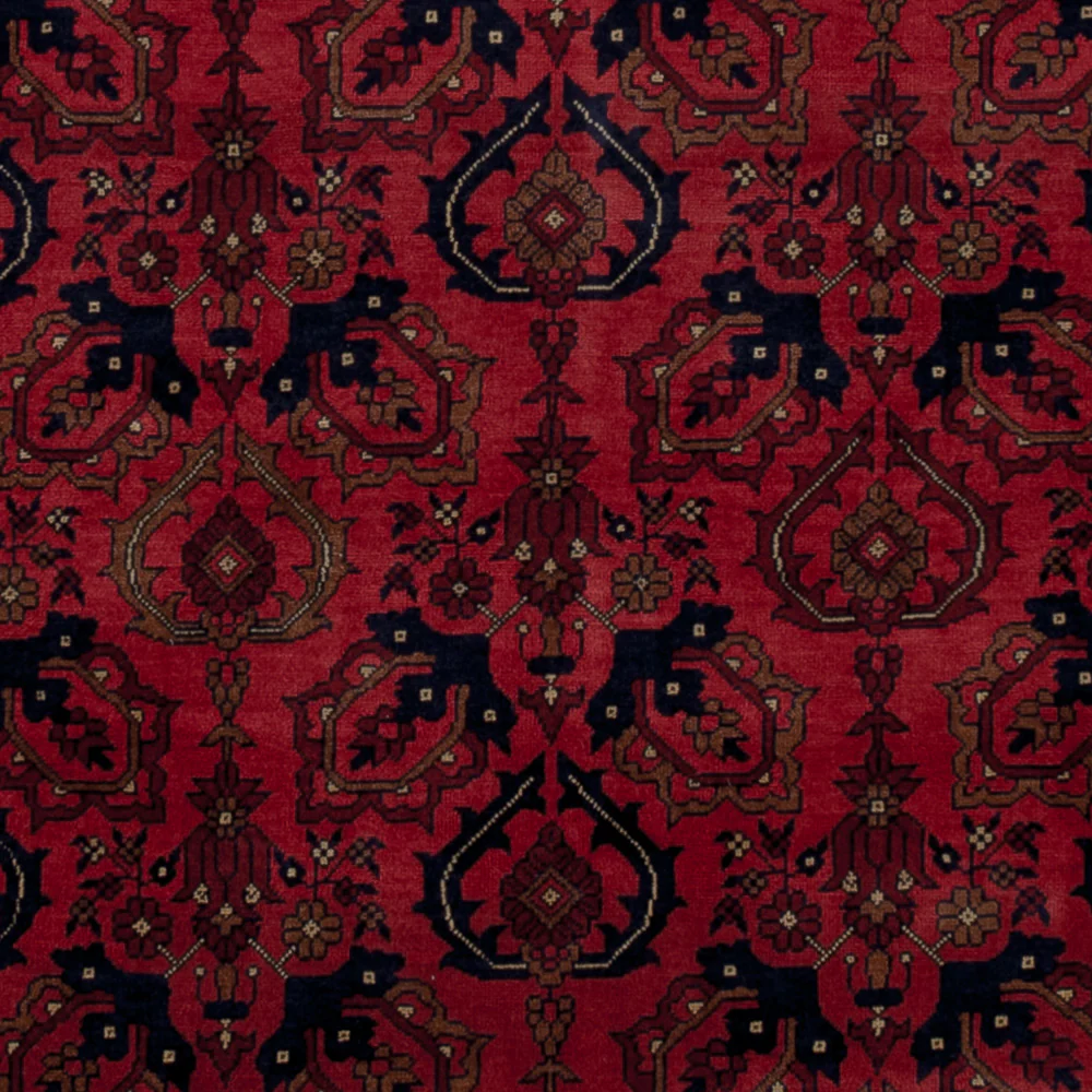 Afghan Teppich - Royal - 195 x 152 cm - rot - Image 2