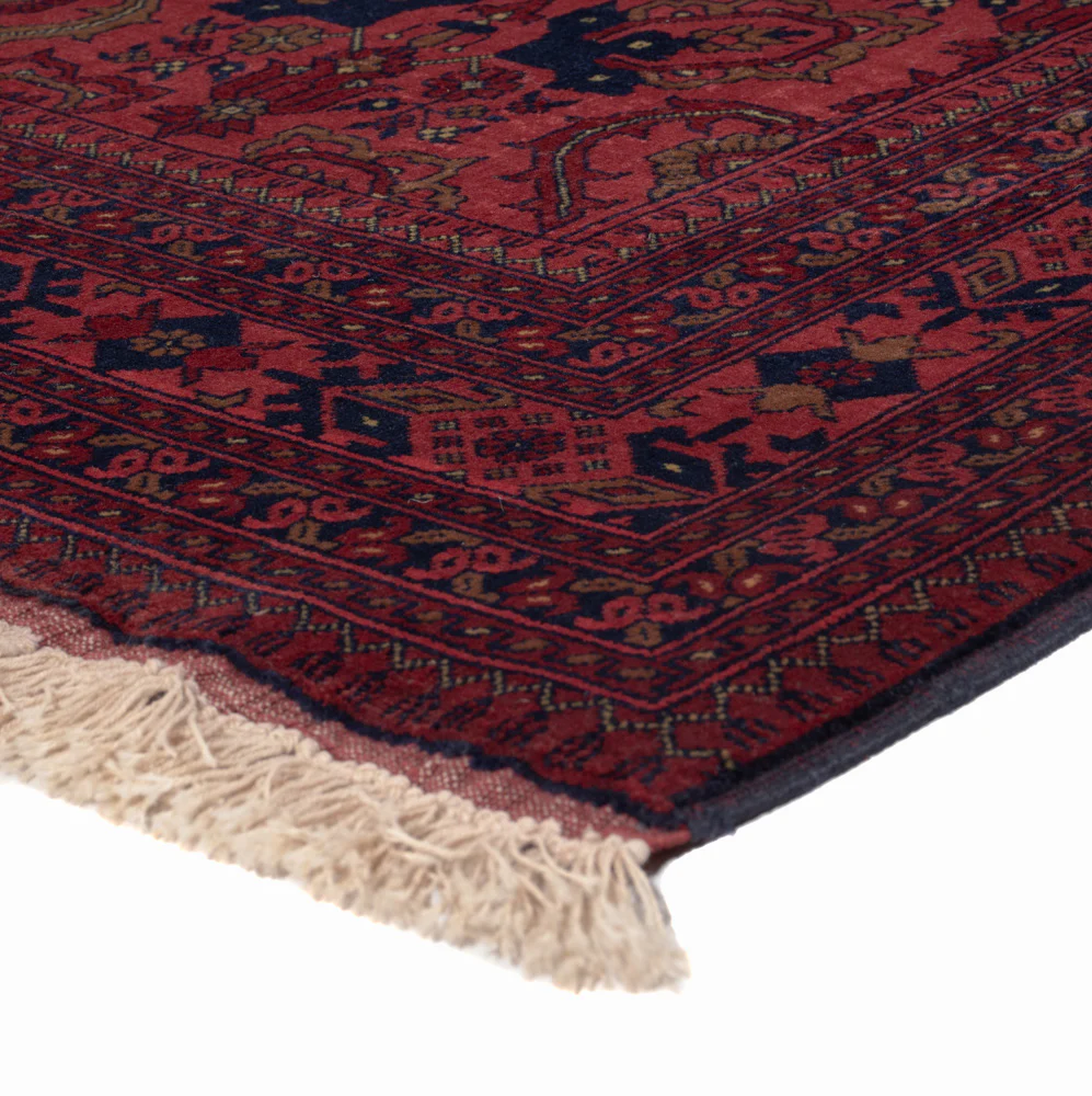 Afghan Teppich - Royal - 195 x 152 cm - rot - Image 4