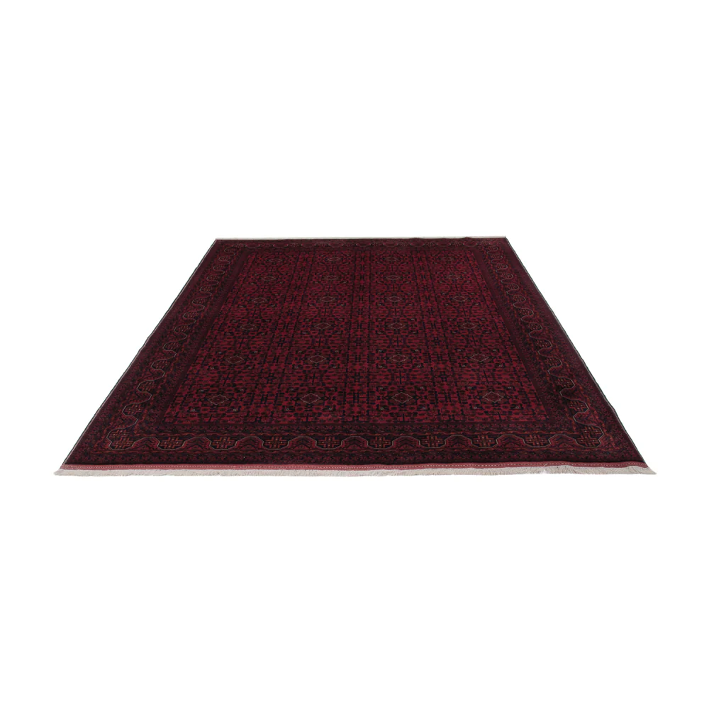 Afghan Teppich - Royal - 289 x 200 cm - dunkelrot - Image 6