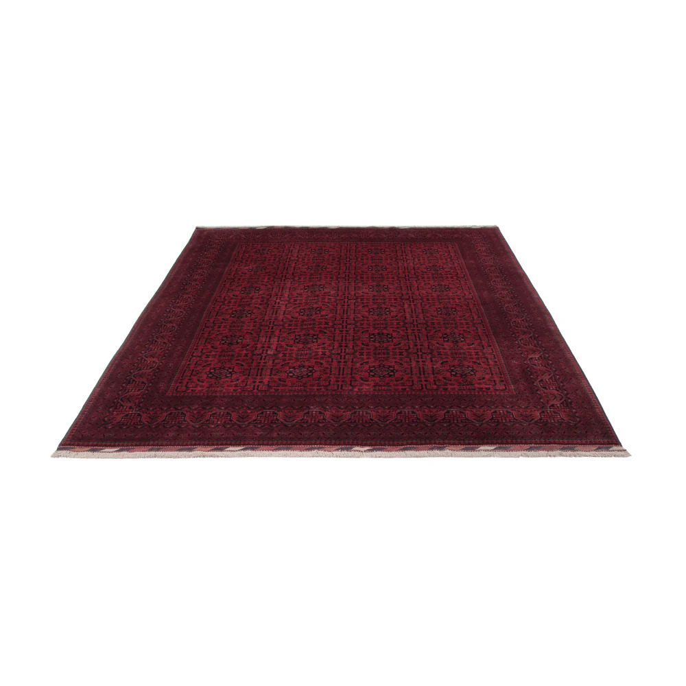 Afghan Teppich - Royal - 291 x 201 cm - dunkelrot - Image 6