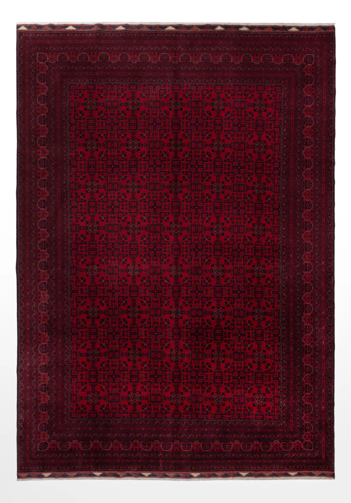 Afghan Teppich 355x252cm - Orientteppich