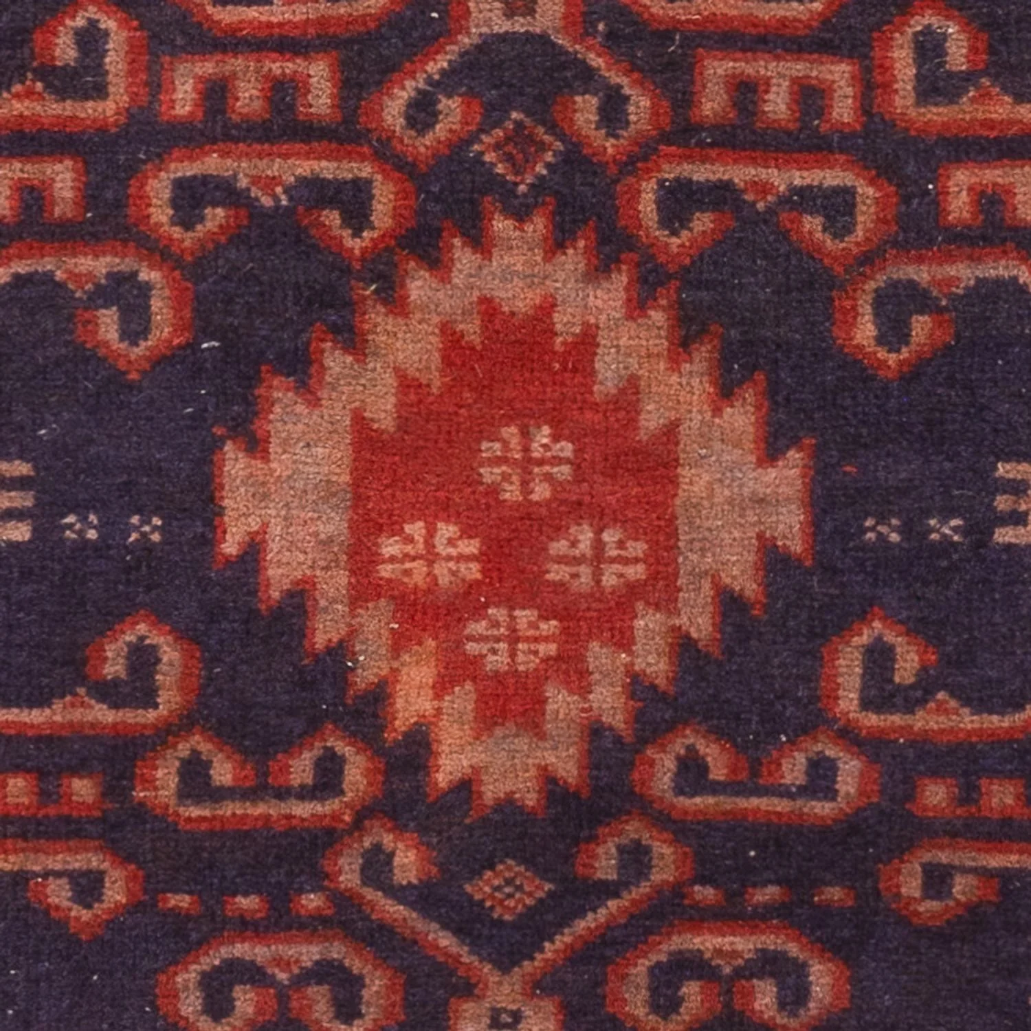 Belutsch Teppich - 120 x 60 cm - bordeauxrot - Image 2