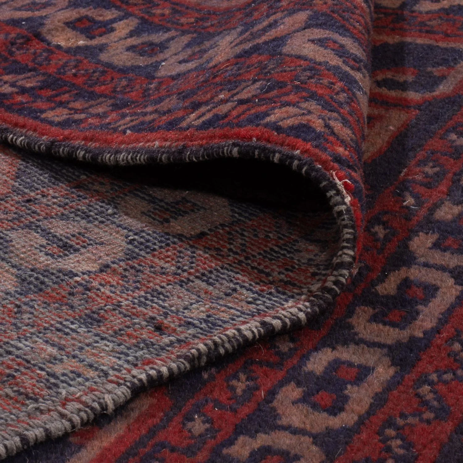 Belutsch Teppich - 120 x 60 cm - bordeauxrot - Image 4