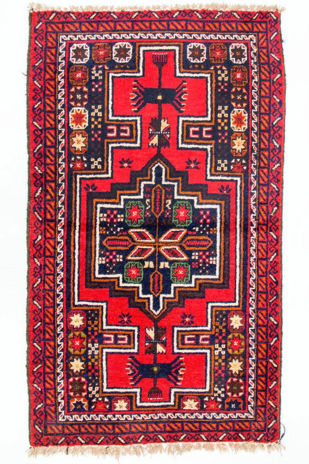 Belutsch Teppich 126x73cm - Orientteppich