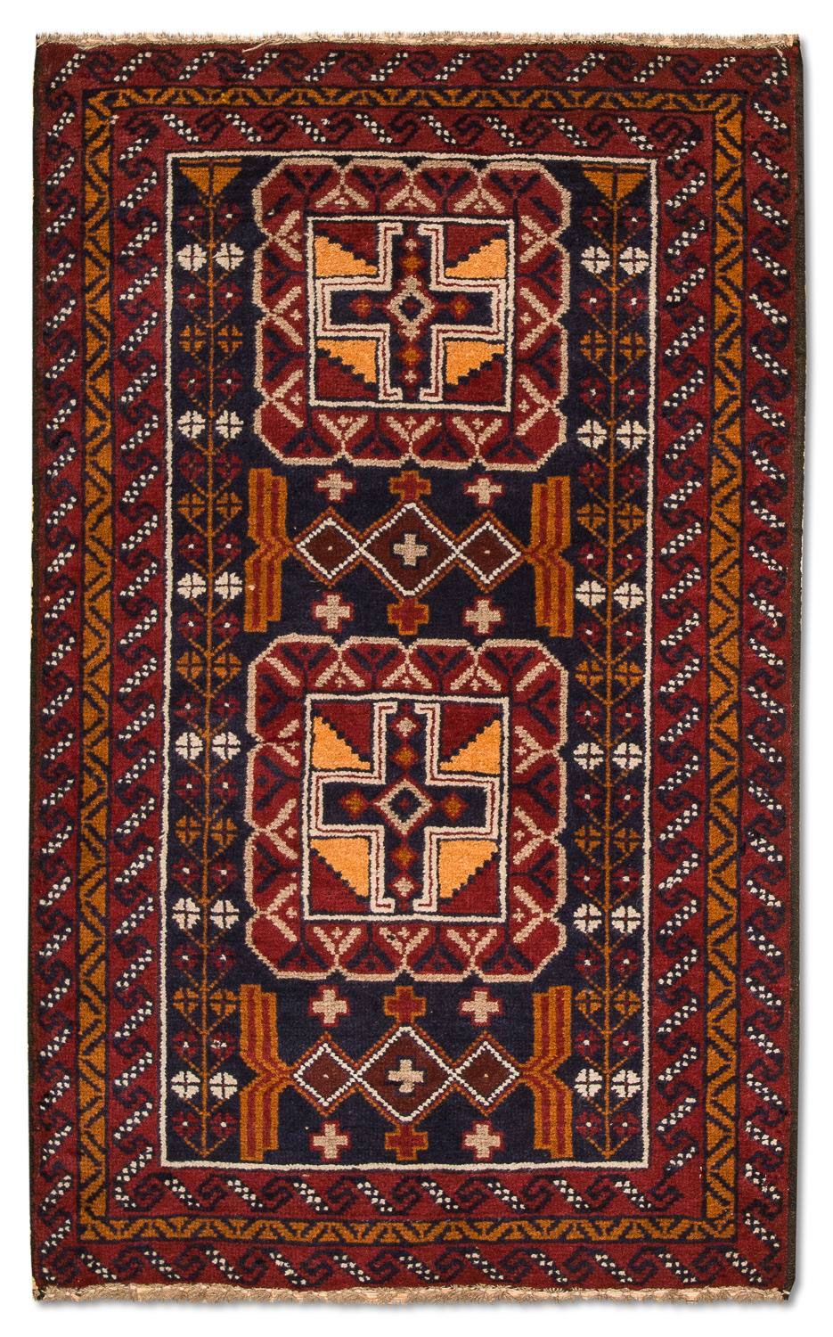 Belutsch Teppich 126x77cm - Orientteppich