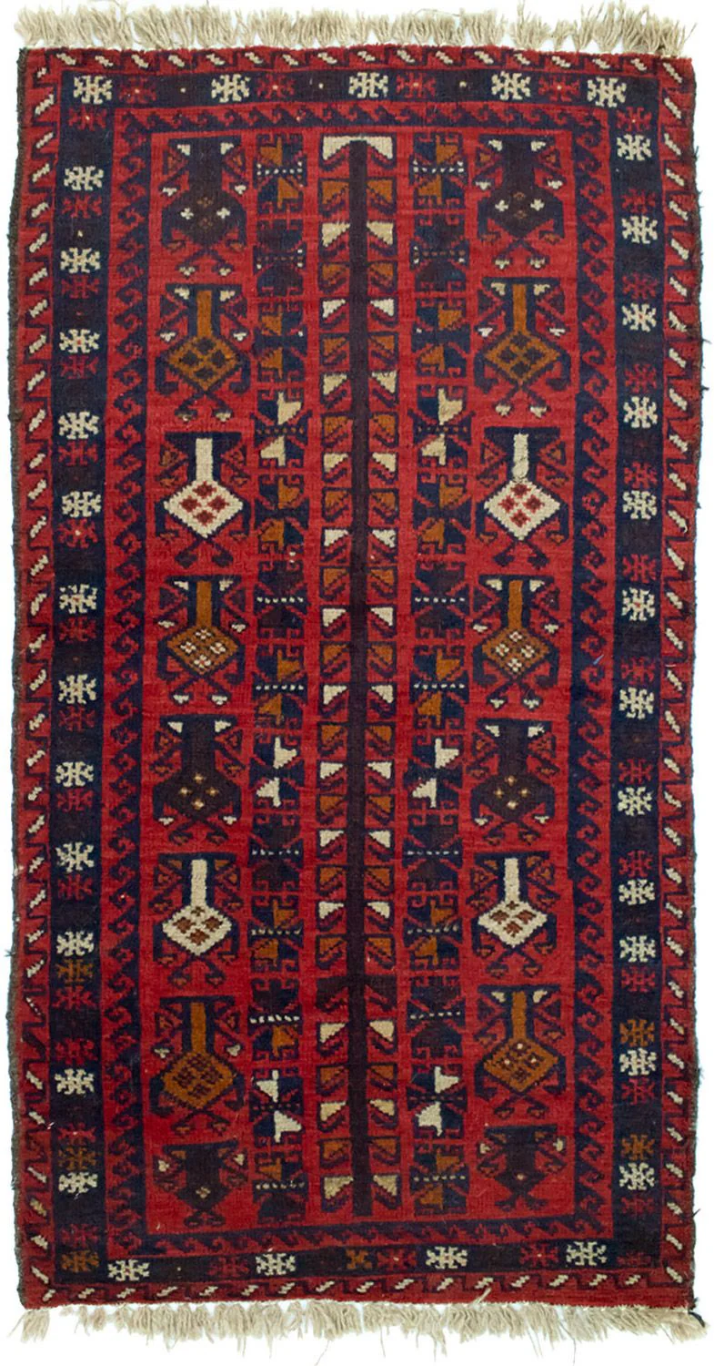 Belutsch Teppich 130x74cm - Orientteppich