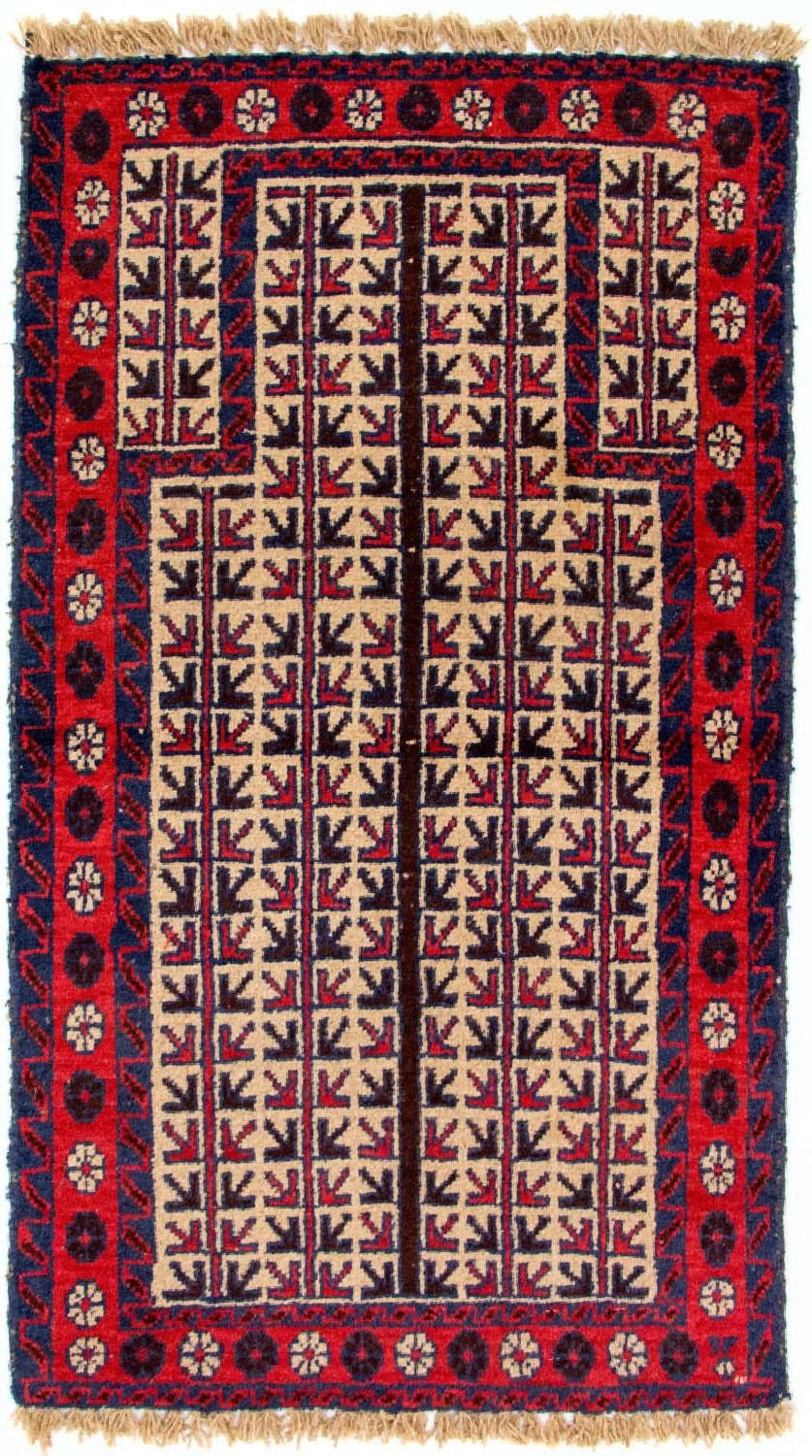 Belutsch Teppich 130x75cm - Orientteppich