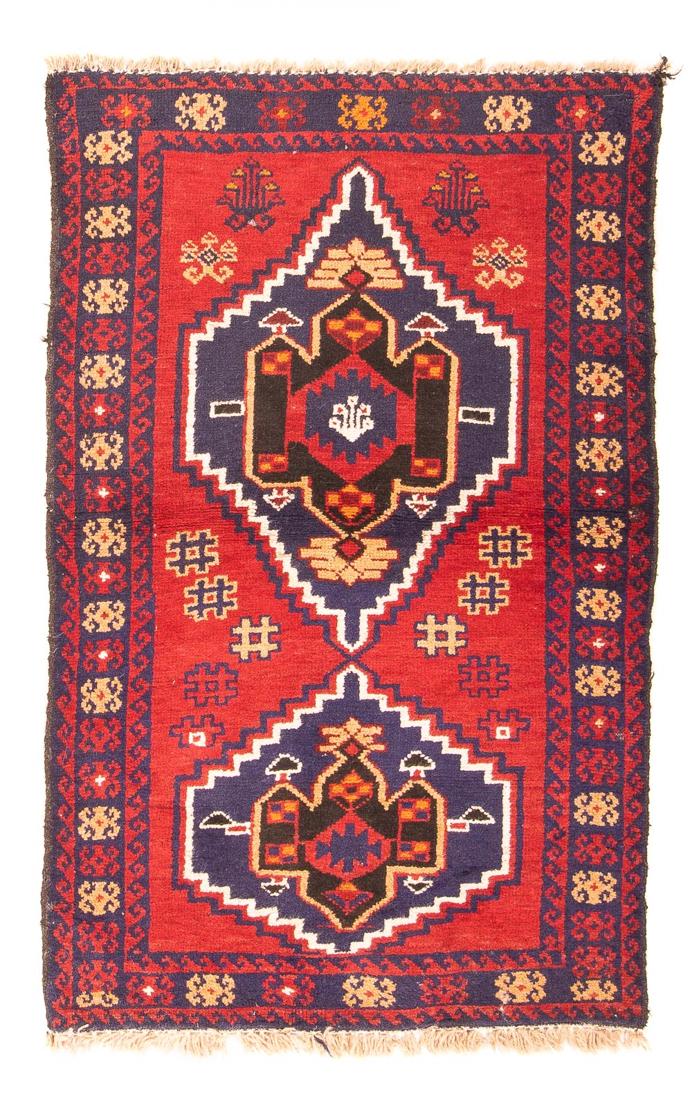 Belutsch Teppich 130x79cm - Orientteppich