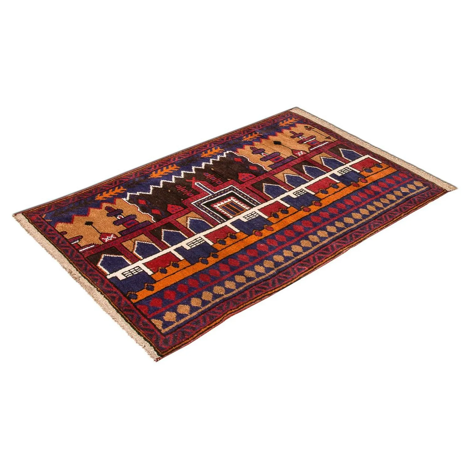 Belutsch Teppich 130x83cm - Orientteppich - Image 5