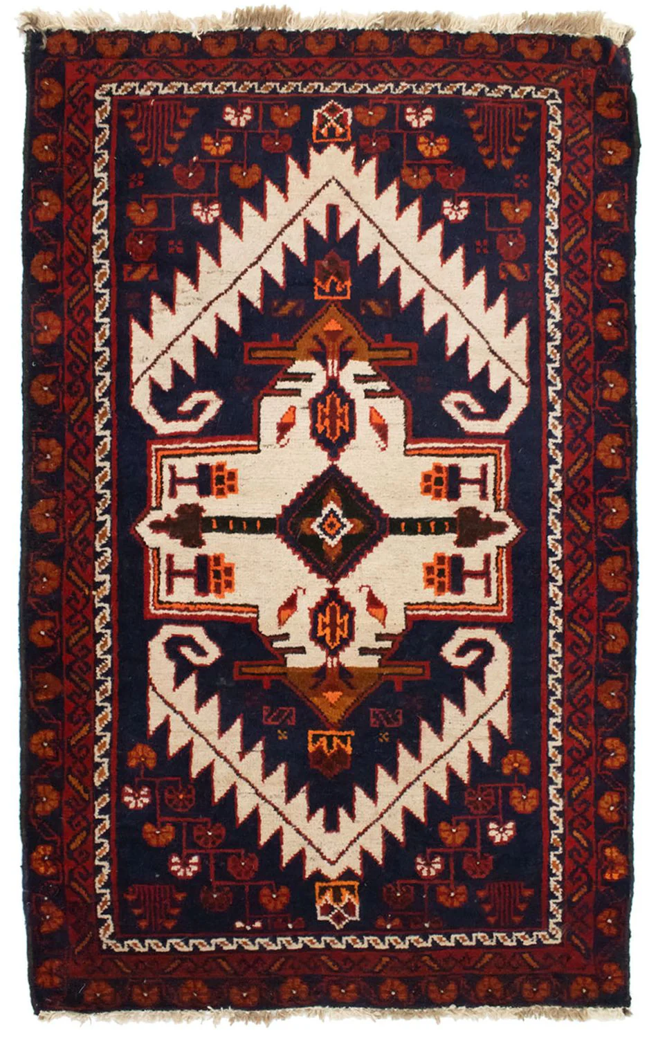 Belutsch Teppich 132x84cm - Orientteppich