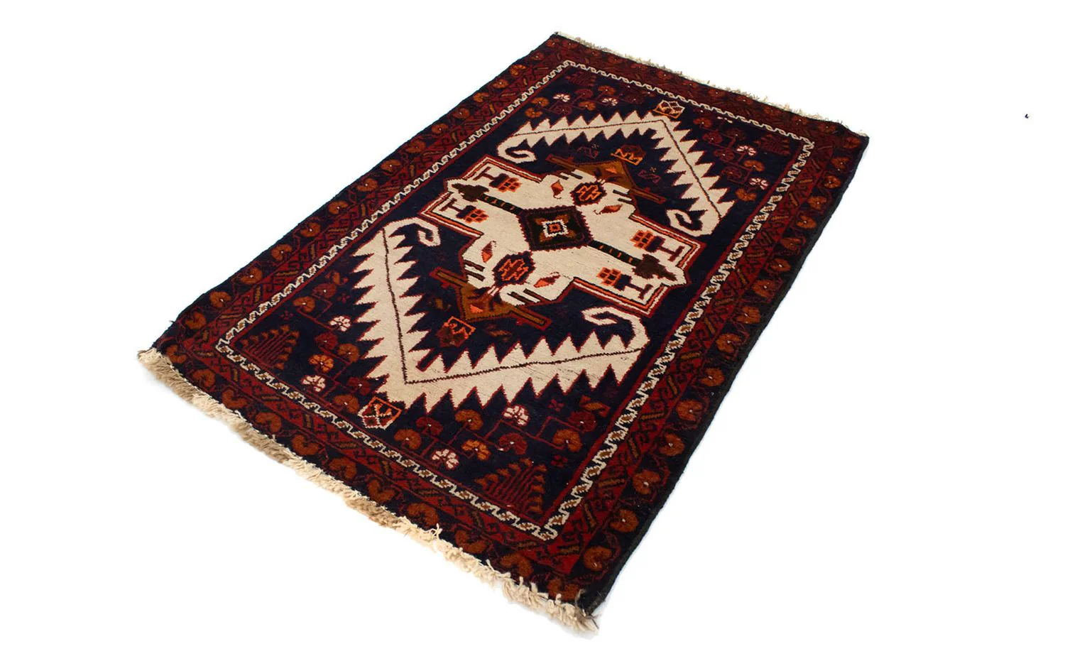 Belutsch Teppich 132x84cm - Orientteppich - Image 2