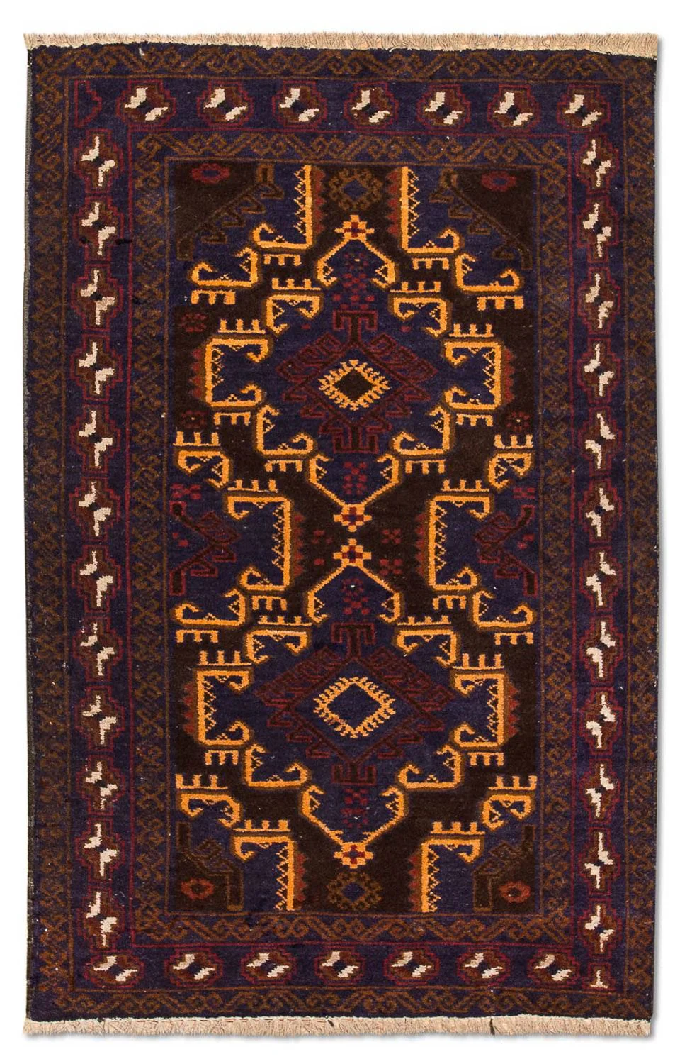 Belutsch Teppich 133x81cm - Orientteppich