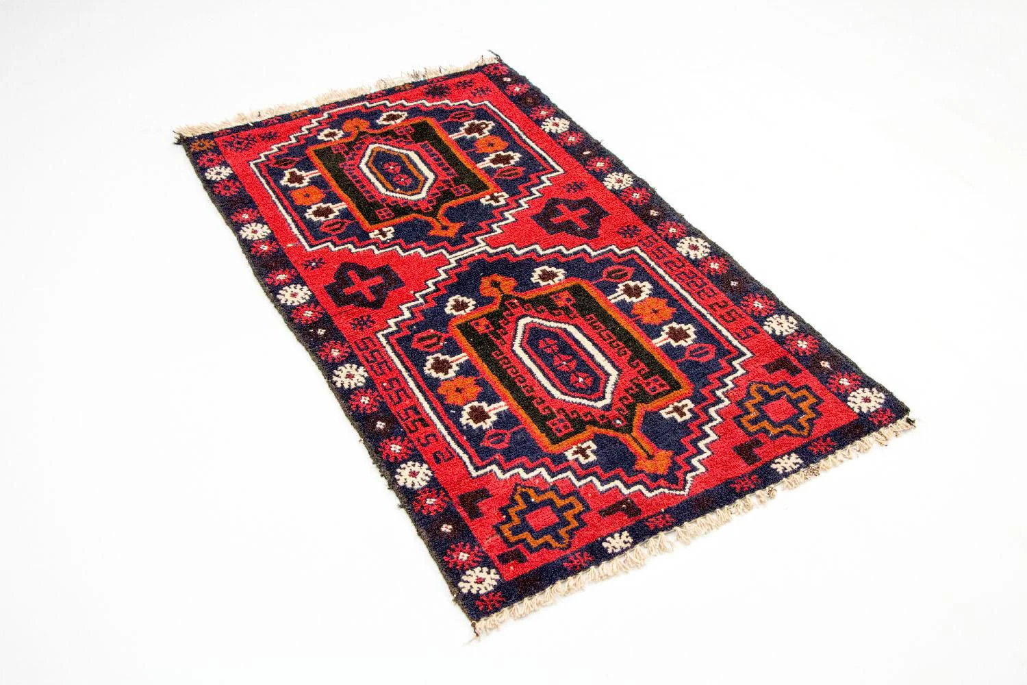 Belutsch Teppich 135 x 78 cm - rot - Image 4