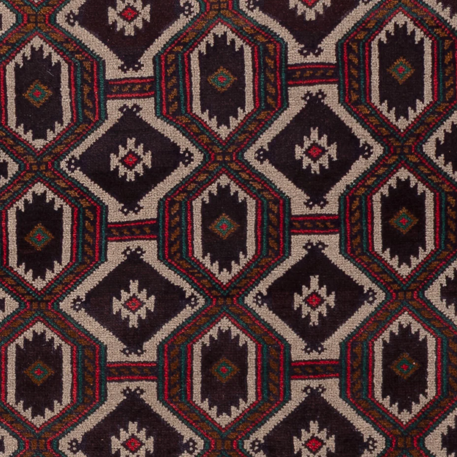 Belutsch Teppich - 140 x 90 cm - mehrfarbig - Image 2