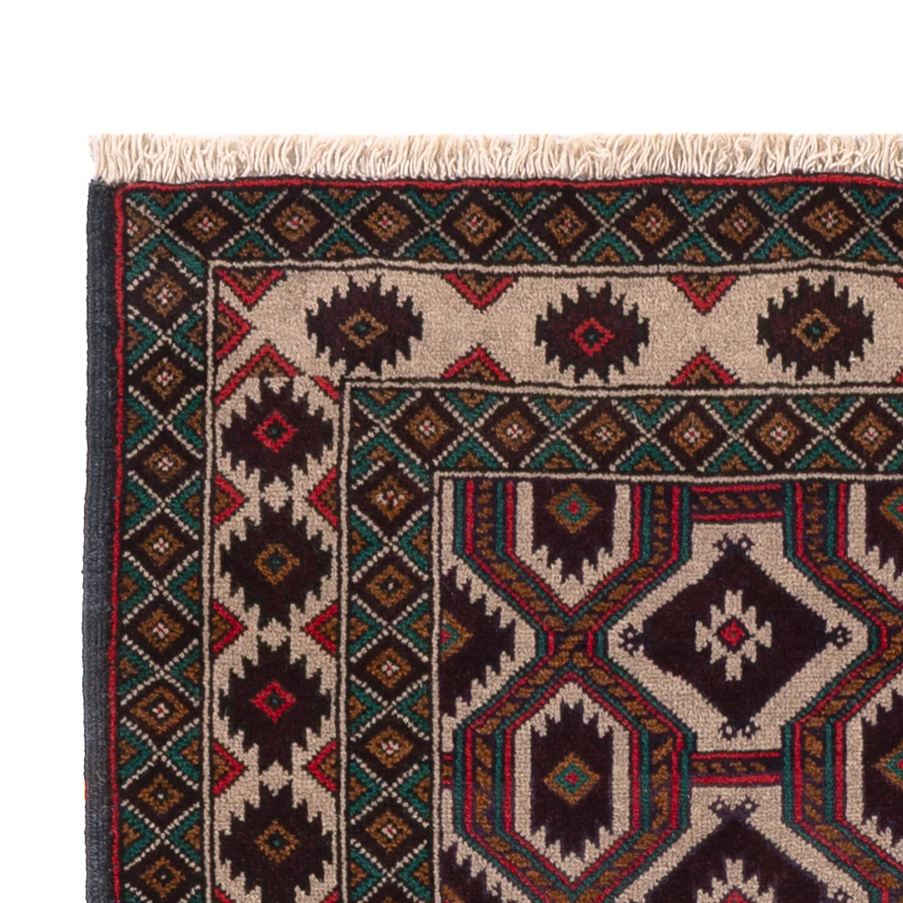 Belutsch Teppich - 140 x 90 cm - mehrfarbig - Image 3