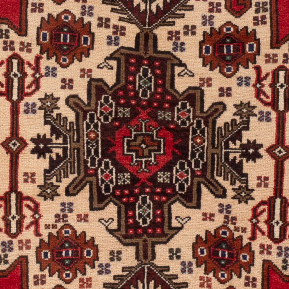 Belutsch Teppich - 140 x 90 cm - rot - Image 2