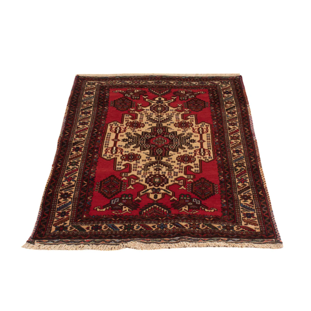 Belutsch Teppich - 140 x 90 cm - rot - Image 5