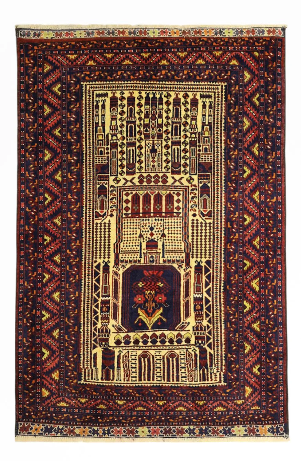 Belutsch Teppich 142x96cm - Orientteppich