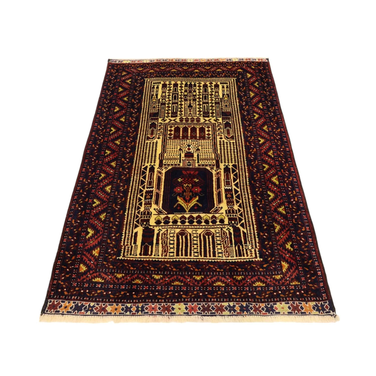 Belutsch Teppich 142x96cm - Orientteppich - Image 6