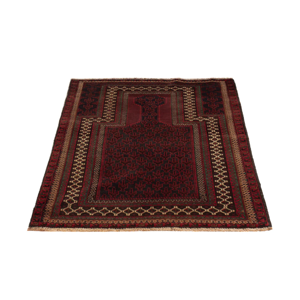 Belutsch Teppich - 152 x 88 cm - rot - Image 5